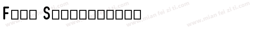 Fake Serif字体转换